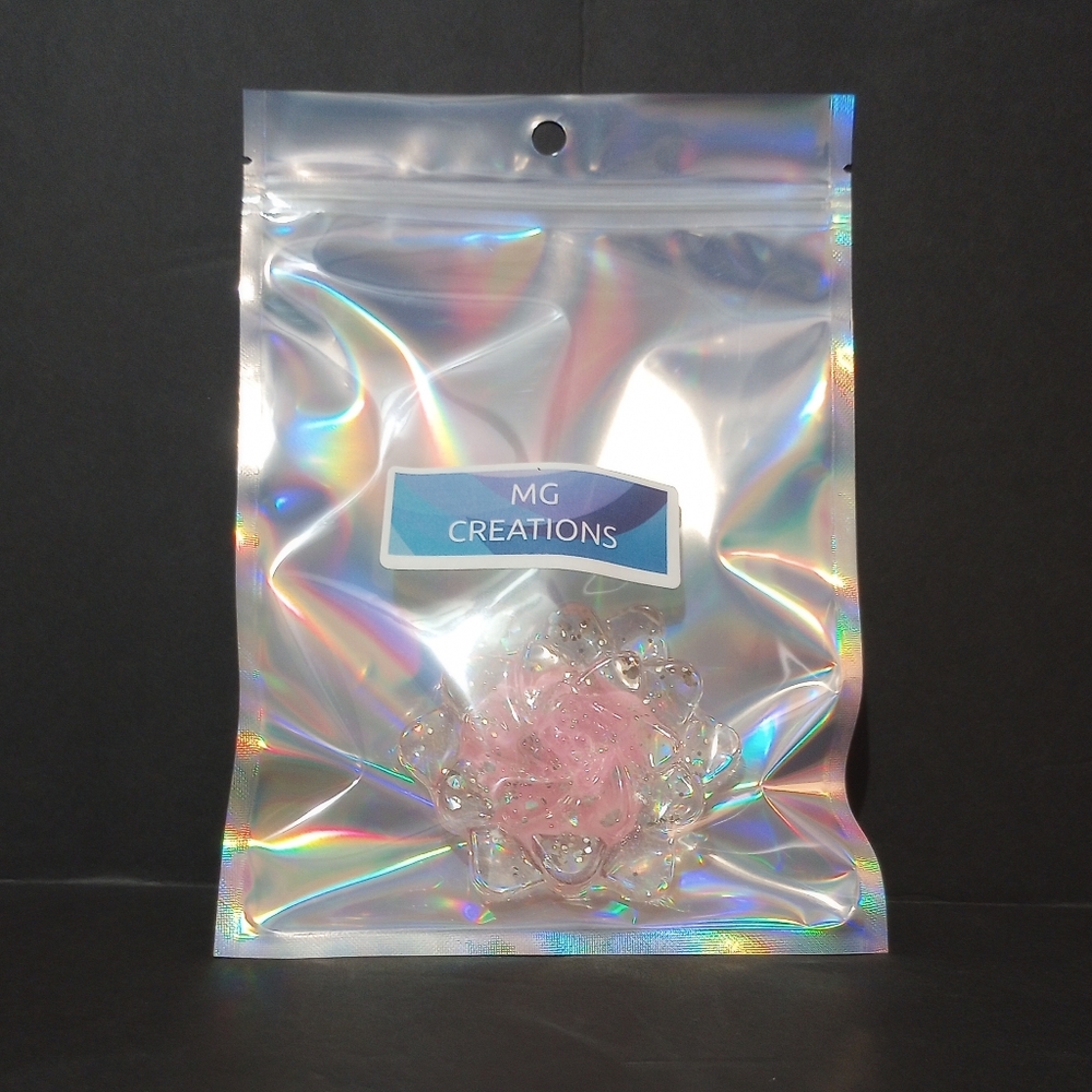 Clear flower MG Creations Jumbo pop.